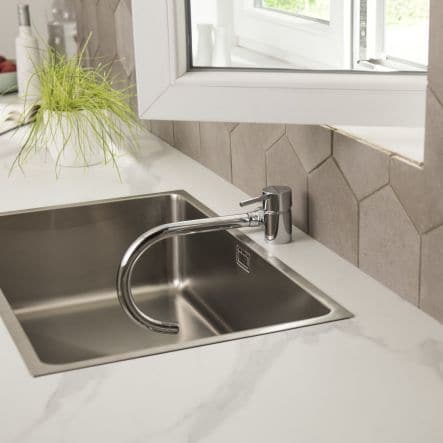 SPACE/JANINE SINK MIXER HIGH TILTING SPOUT - best price from Maltashopper.com BR430110470