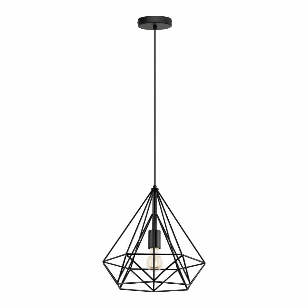 Bricocenter BYRON METAL CHANDELIER BLACK D37=60W