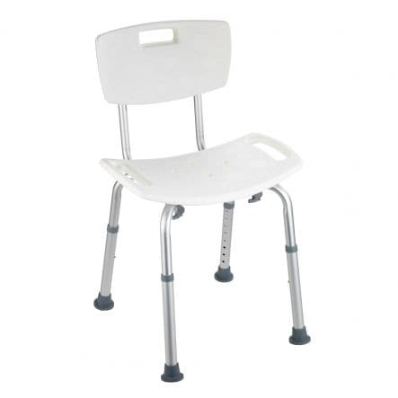 Bricocenter STOOL WITH BACKREST FOR SHOWER