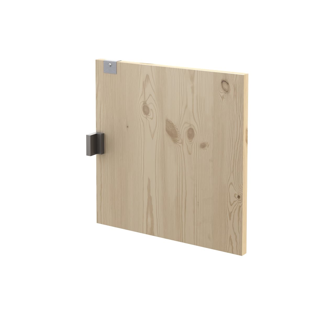 SPACEO KUB DOOR L32.6xH32.2CM IN GREY PINE WOOD - best price from Maltashopper.com BR440002021