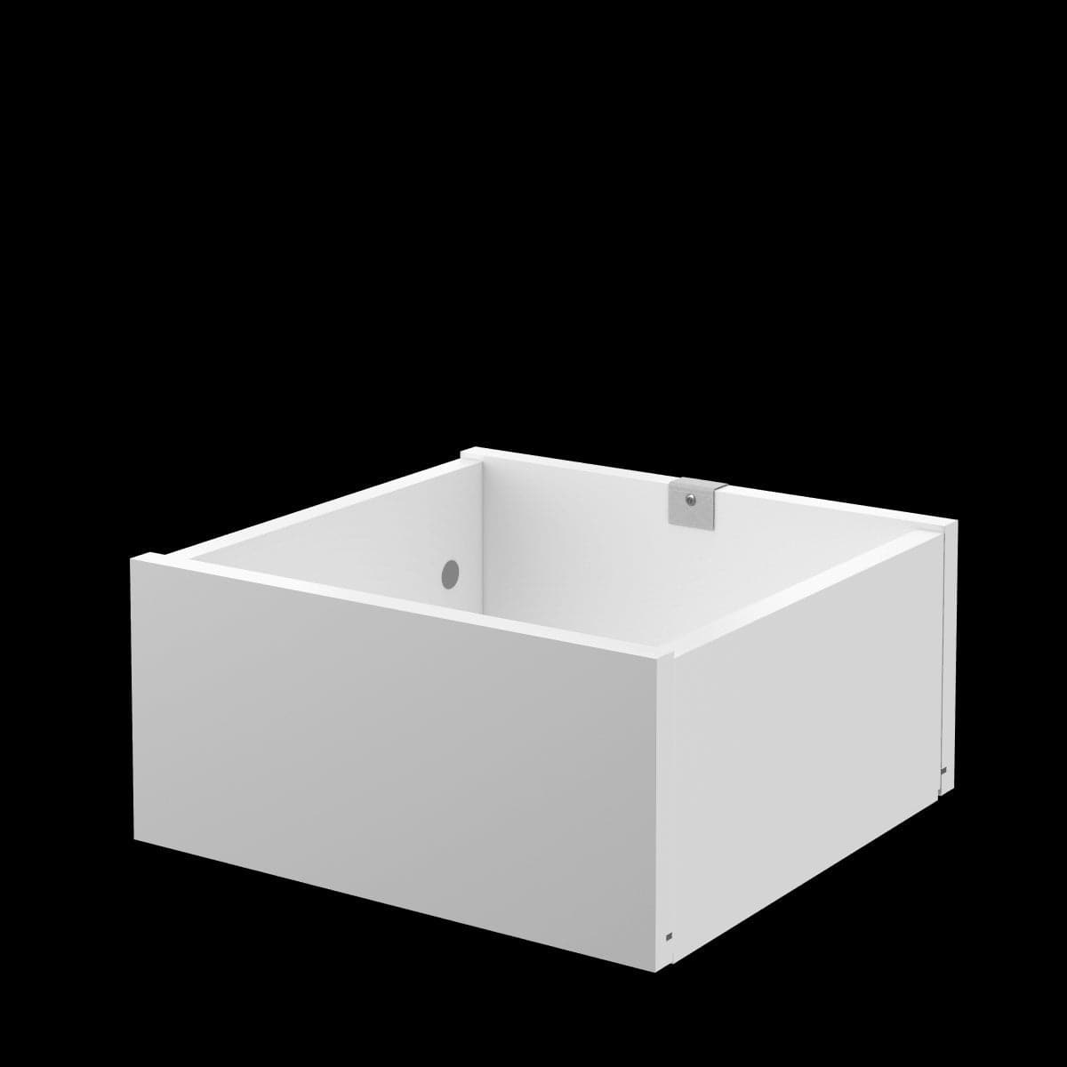 Bricocenter KUB SPACEO DRAWER L32.4xP31.6xH15CM IN WOOD WHITE