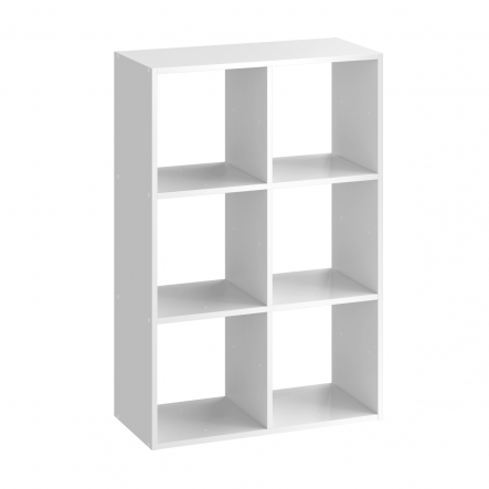 3X2 SPACEO KUB L105xP31.7xH70.5CM WOOD CUBES WHITE