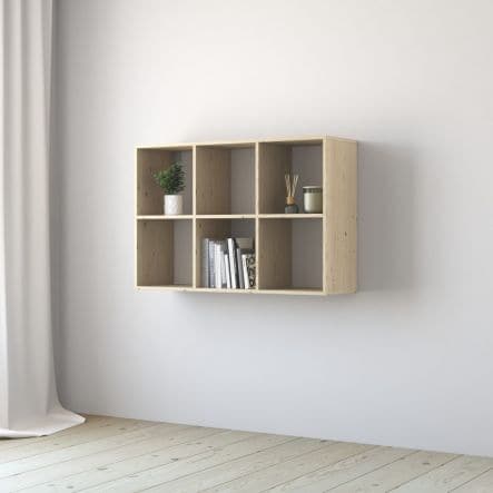 3X2 SPACEO KUB W105xP31.7xH70.5CM PINE WOOD CUBES - best price from Maltashopper.com BR440002018