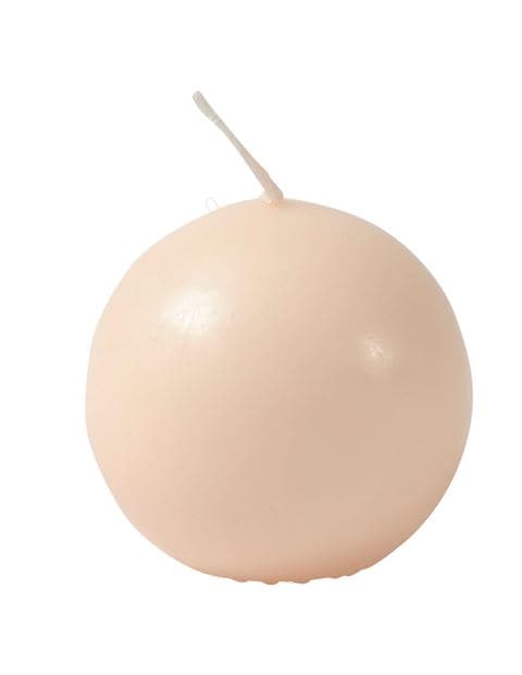 Casa BOLA Spherical pink candleØ 6 cm