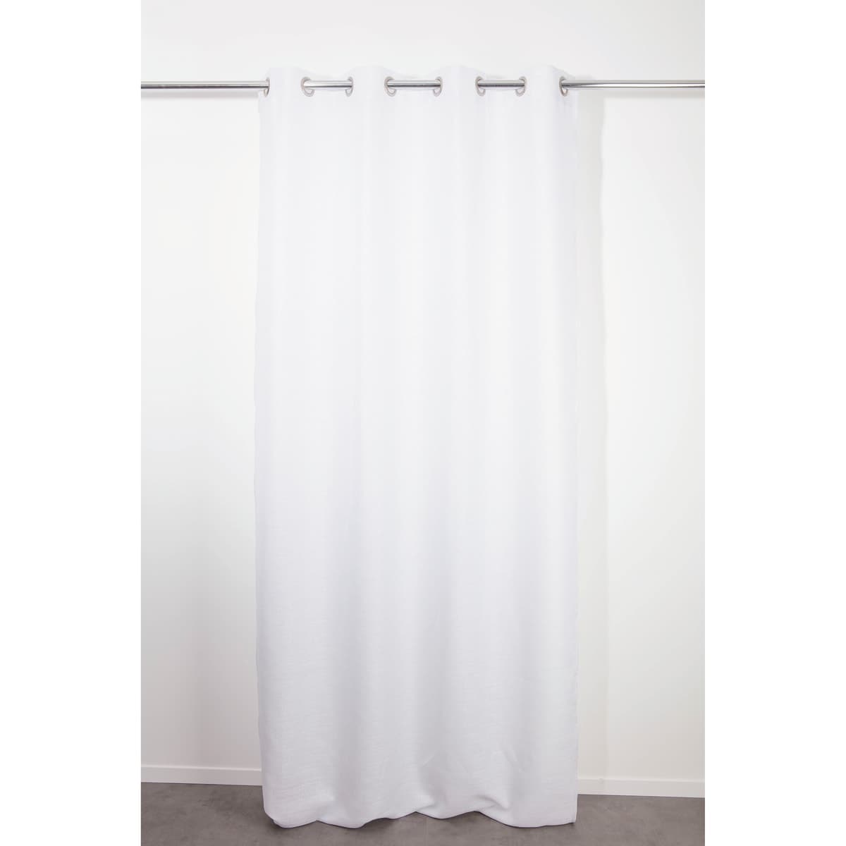 Bricocenter DARIO CURTAIN WHITE SILVER OPAQUE 140X280 CM