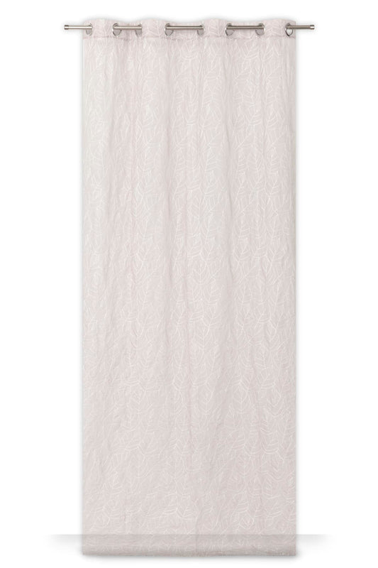 BEIGE AUTUMN FILTER CURTAIN 140X280 CM WITH EYELETS - best price from Maltashopper.com BR480009568