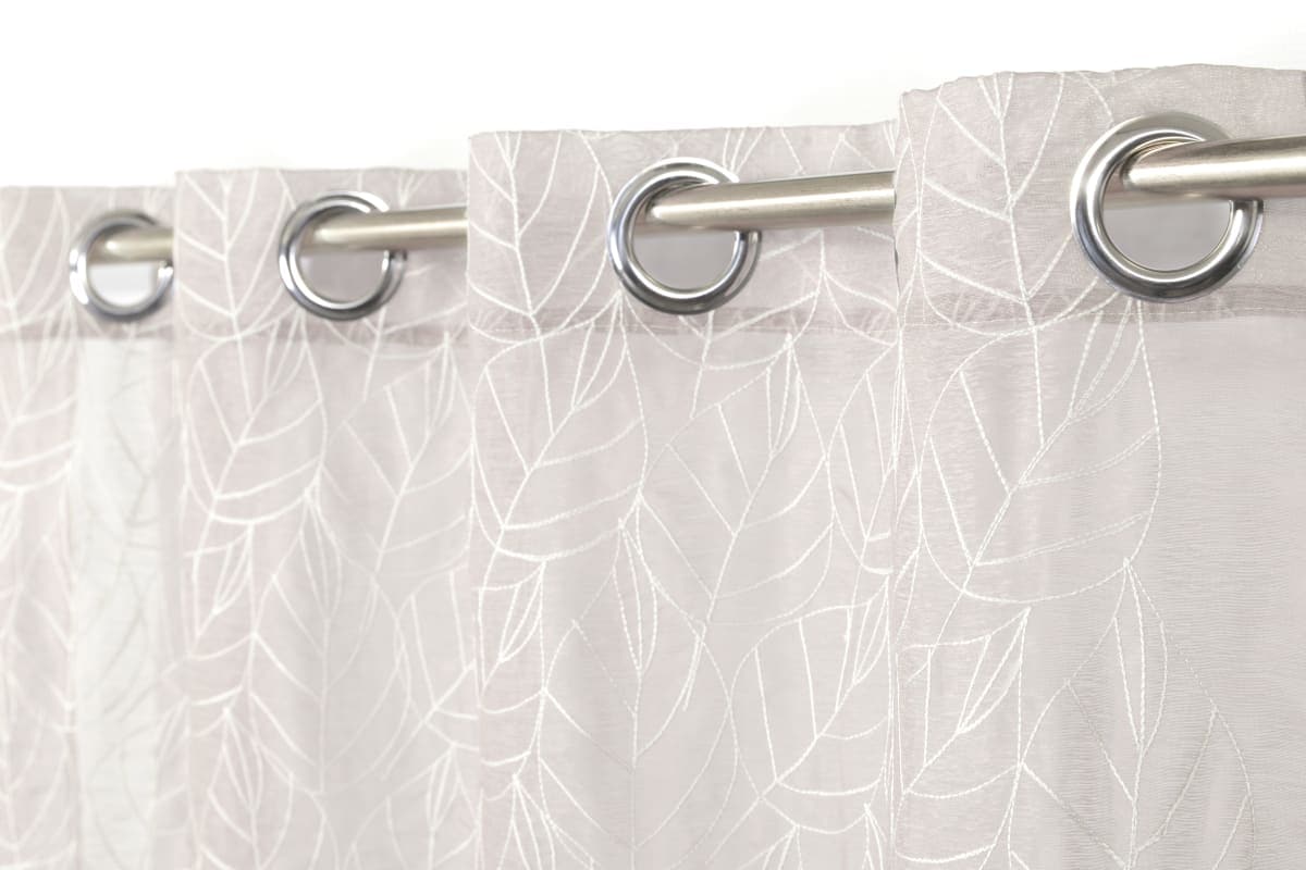 BEIGE AUTUMN FILTER CURTAIN 140X280 CM WITH EYELETS - best price from Maltashopper.com BR480009568