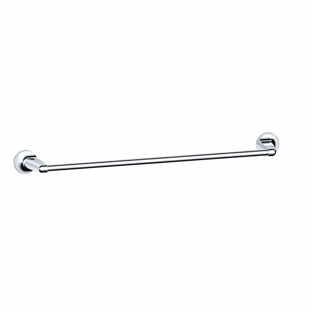 TOWEL HOLDER L 46 CM SCREWS OR ADHESIVE ELLIOT SENSEA CHROME - best price from Maltashopper.com BR430410985