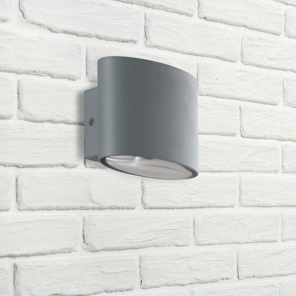 BOXTER LIGHTING ALUMINIUM GREY 12.9x10 CM LED 4W IP44 - best price from Maltashopper.com BR420005160