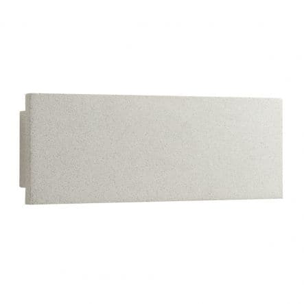 WALL LIGHT PARKER CONCRETE WHITE 30X10,2X4,5CM LED 8W NATURAL LIGHT IP65 - best price from Maltashopper.com BR420006550