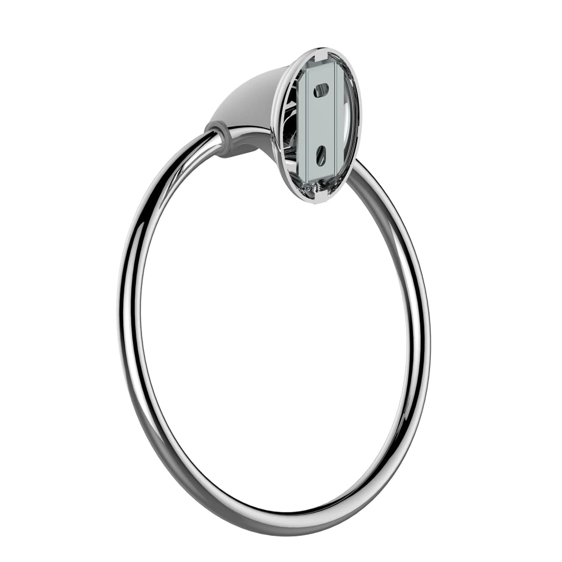 TOWEL HOLDER RING SCREWS FRESH CHROME - best price from Maltashopper.com BR430001564