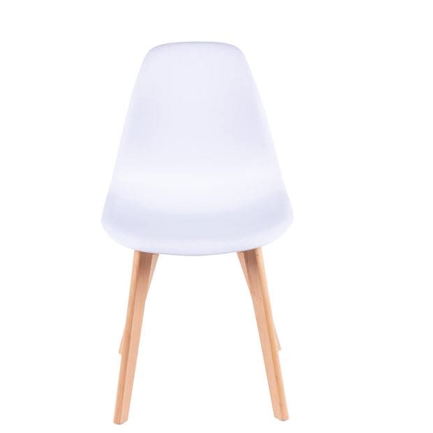 NEW MATS White chair H 85.5 x W 46 x D 48 cm