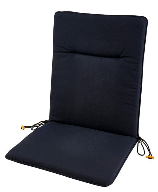 AZUR Garden cushion for black folding chair W 44 x L 88 cm - best price from Maltashopper.com CS654703