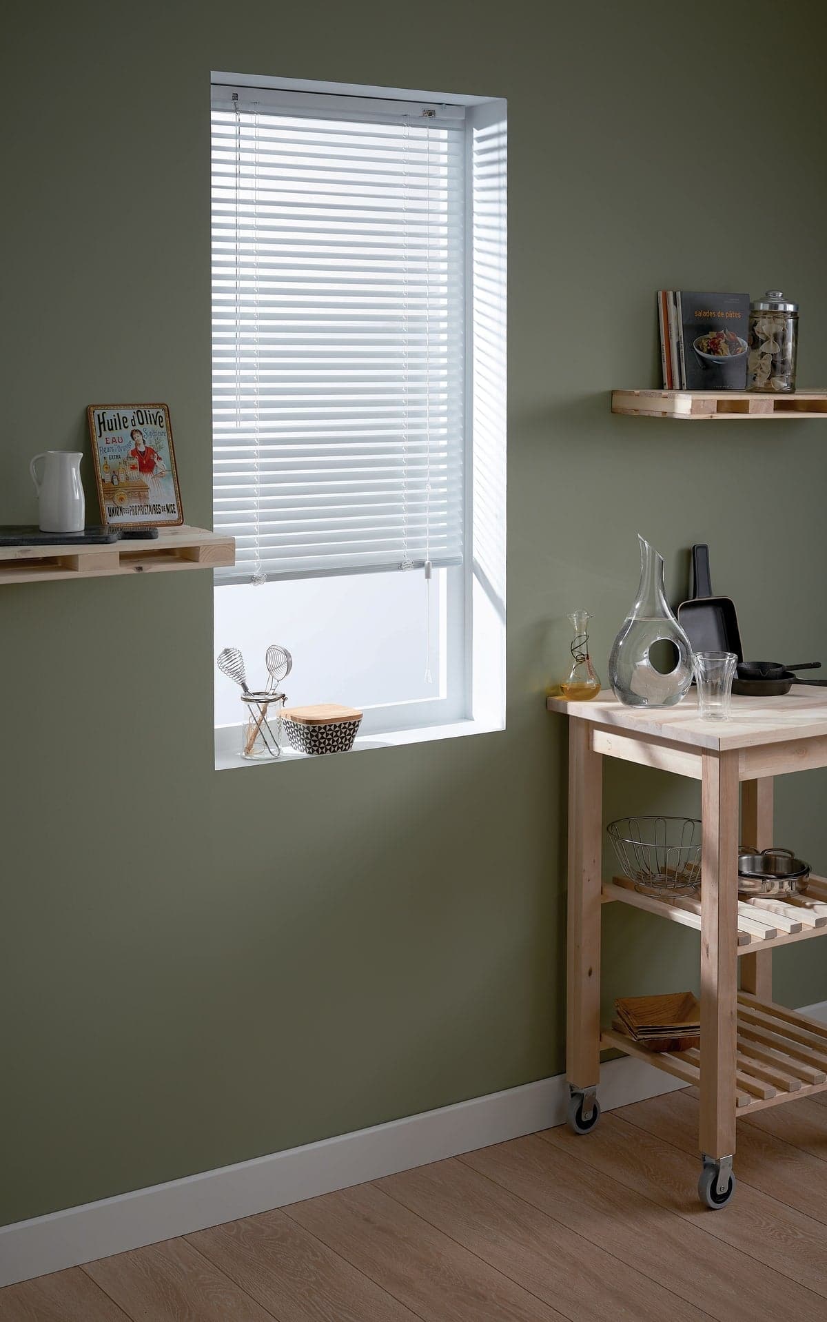 VENETIAN BLIND LOS ANGELES 40X175 ALUMINIUM WHITE 25MM - best price from Maltashopper.com BR480007802