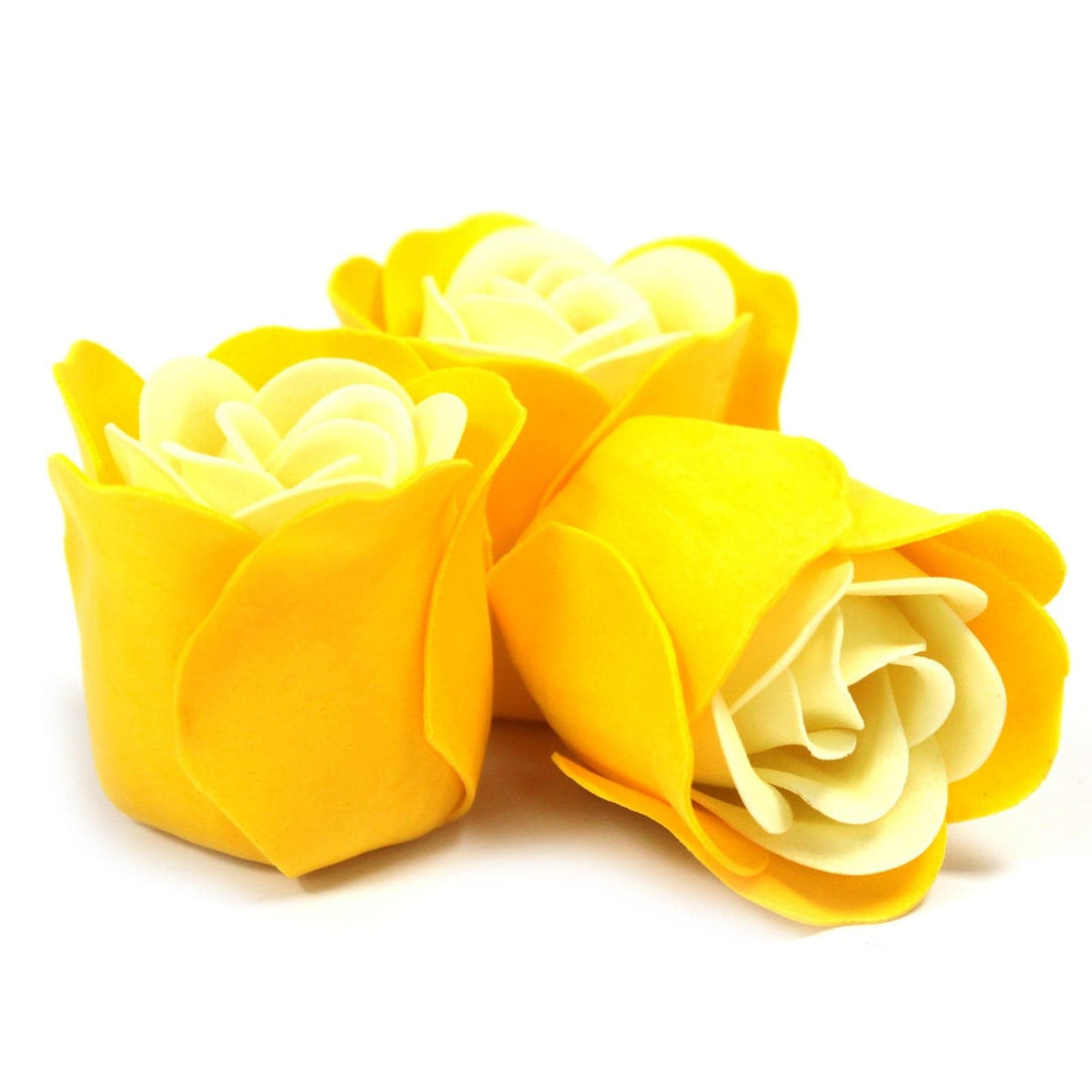 Set of 3 Soap Flower Heart Box - Spring Roses - best price from Maltashopper.com LSF-15