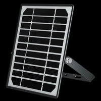 SOLAR PROJECTOR TWICE PLASTIC BLACK LED 10W COLD LIGHT WITH MOTION SENSOR IP65