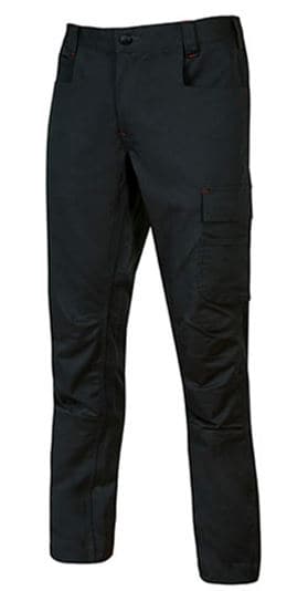 Bricocenter KIT TROUSERS + SWEATSHIRT SIZE XXL UPOWER BLACK CARBON