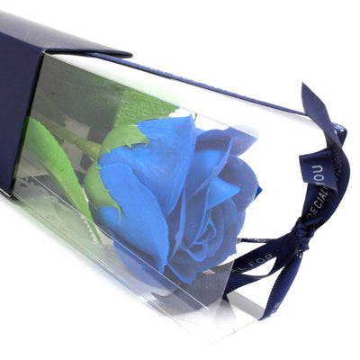 Single Rose - Blue Rose - best price from Maltashopper.com LSF-25