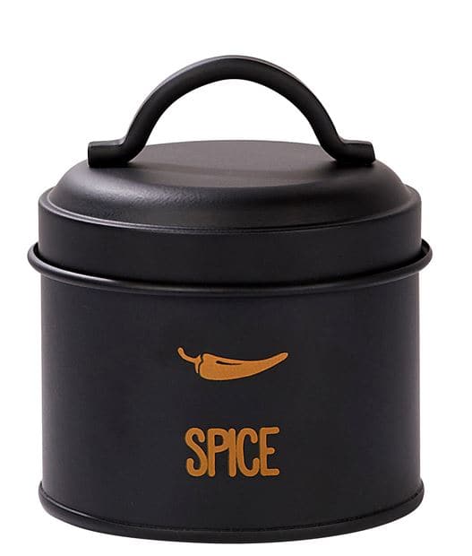 VIRA Black spice holder H 7 cm - Ø 9 cm - best price from Maltashopper.com CS591311