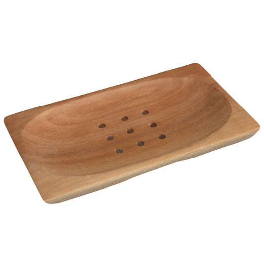 Classic Mahogany Soap Dish - Rectangle - best price from Maltashopper.com MSD-02