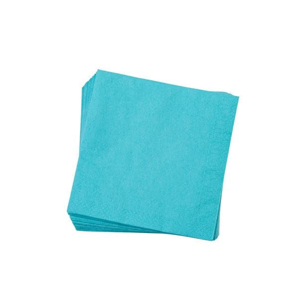 UNI Set of 20 blue napkins W 40 x L 40 cm - best price from Maltashopper.com CS655109