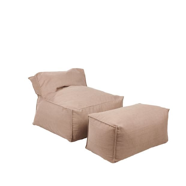 BAGIE Beige bean bag H 80 x W 80 x D 65 cm - best price from Maltashopper.com CS670082