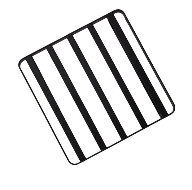 INDUSTRIA Black trivet H 2.5 x W 20 x D 20 cm - best price from Maltashopper.com CS591129