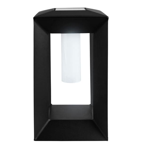 LORE Black solar lamp H 45 x W 25 x D 25 cm - best price from Maltashopper.com CS652946