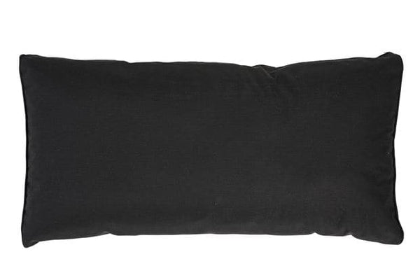 PAULETTA BACK CUSH 82X40 BLACK