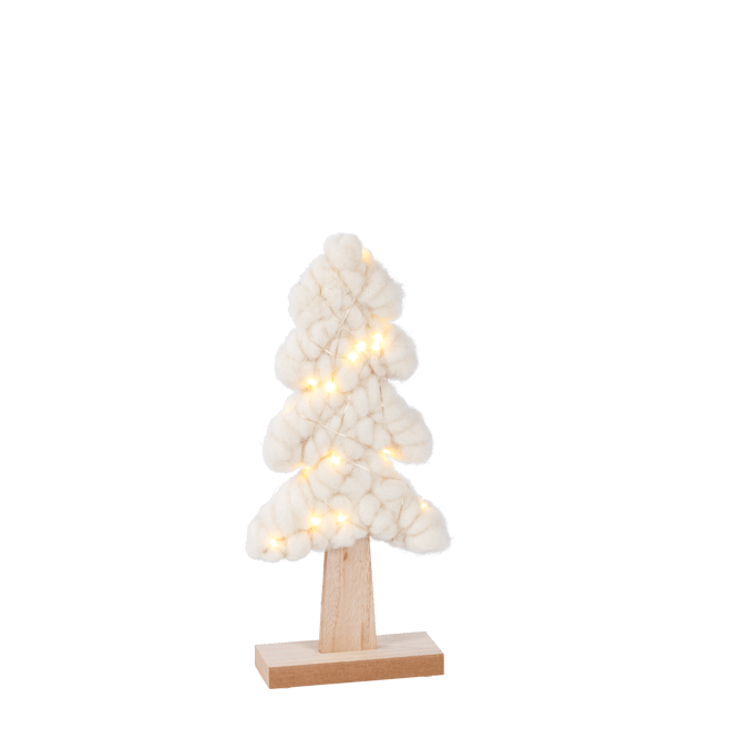 Casa SKY Decorative tree with 20 natural led lights H 30 x W 14 x D 5 cm