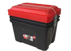 Bricocenter SET 3 UTILITY CONTAINERS LOCKER 60 LT 58X38,5X36,5H CM