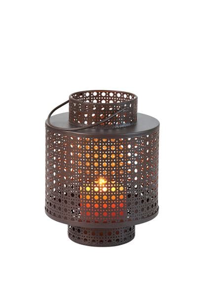 MESH Metallic lantern H 22 cm - Ø 17 cm - best price from Maltashopper.com CS655739