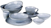EARTH ICE Blue bowl H 6.4 cm - Ø 24 cm - best price from Maltashopper.com CS595791