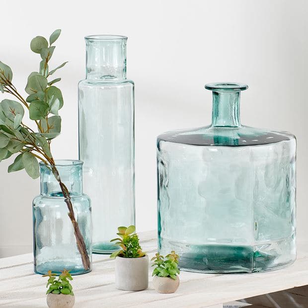 NOA Transparent vase H 28 cm - Ø 15 cm
