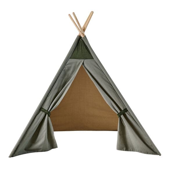 ADVENTURE Play tent green H 140 x W 130 x D 113 cm - best price from Maltashopper.com CS662326