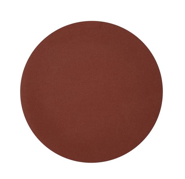 Casa NAPPA Placemat light brown, dark brownØ 38 cm