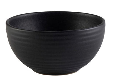 MASTERCHEF Black bowl H 5 cm - Ø 10 cm - best price from Maltashopper.com CS672210