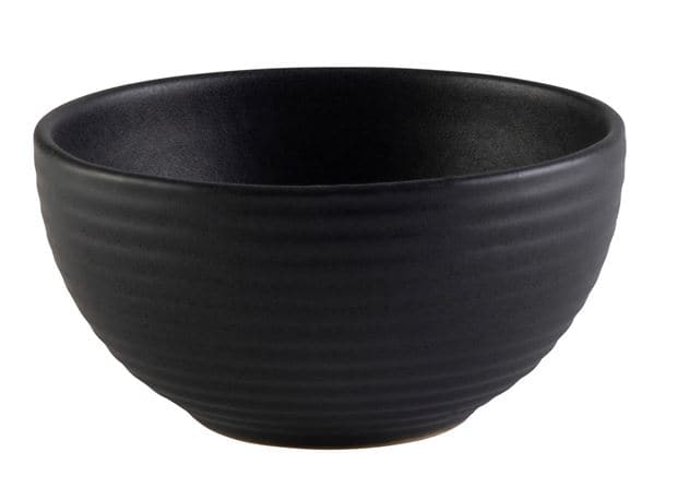 Casa MASTERCHEF Black bowl H 5 cm - Ø 10 cm