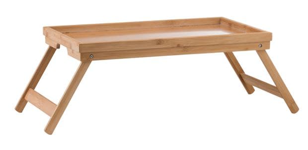 NEW BAMBOO Natural bed tray H 20 x W 50 x D 30 cm - best price from Maltashopper.com CS607747