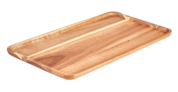 ACACIA Natural plate H 1.8 x W 44 x D 25.5 cm - best price from Maltashopper.com CS622258