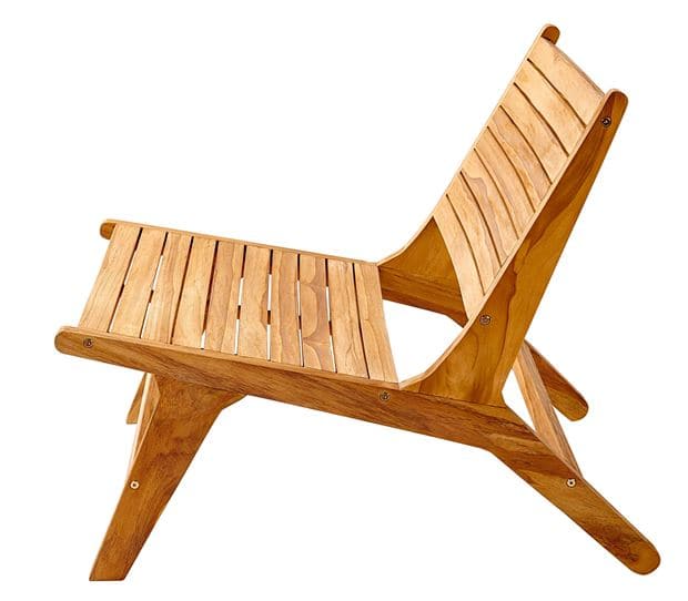 DARMA Natural lounge chair H 67 x W 82 x D 67 cm - best price from Maltashopper.com CS631022