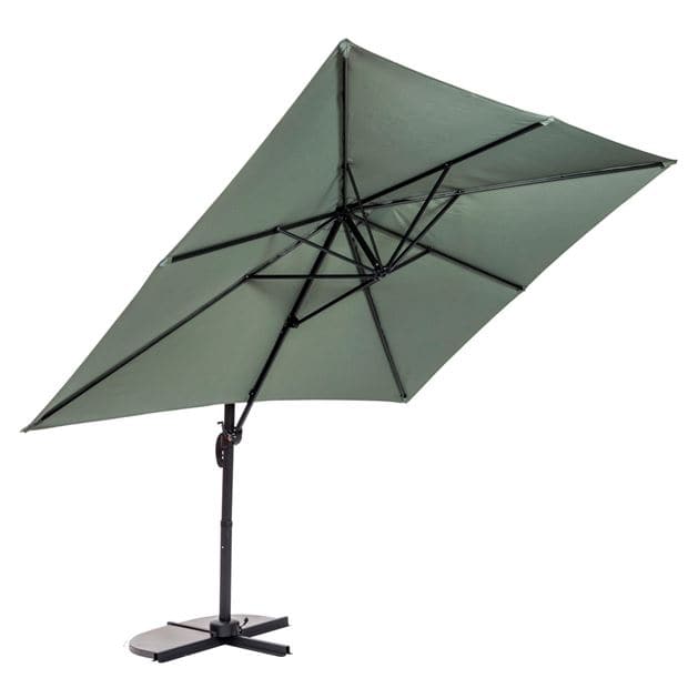 RIVA Umbrella suspended without base for green umbrella H 250 x W 240 x L 300 cm