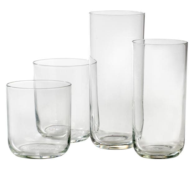 BLISS Transparent glass H 8,5 cm - Ø 7,7 cm - best price from Maltashopper.com CS643888