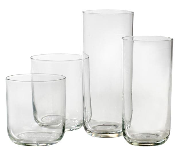 BLISS Transparent long drink glass H 13.4 cm - Ø 6.5 cm - best price from Maltashopper.com CS643916