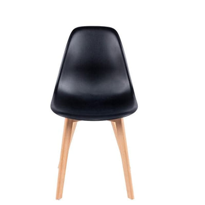 NEW MATS Black chair H 85.5 x W 46 x D 48 cm - best price from Maltashopper.com CS659708