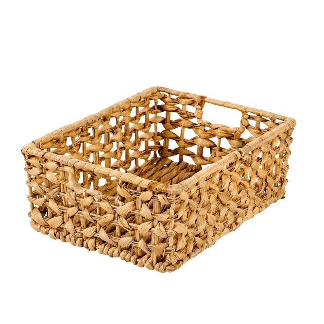JELKE Natural drawer basket H 15 x W 39.5 x L 30 cm - best price from Maltashopper.com CS673043