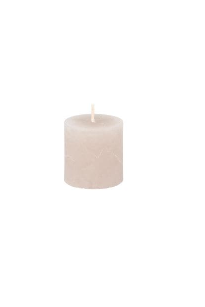 RUSTIC Gray candle H 4.5 cm - Ø 4.5 cm - best price from Maltashopper.com CS664342
