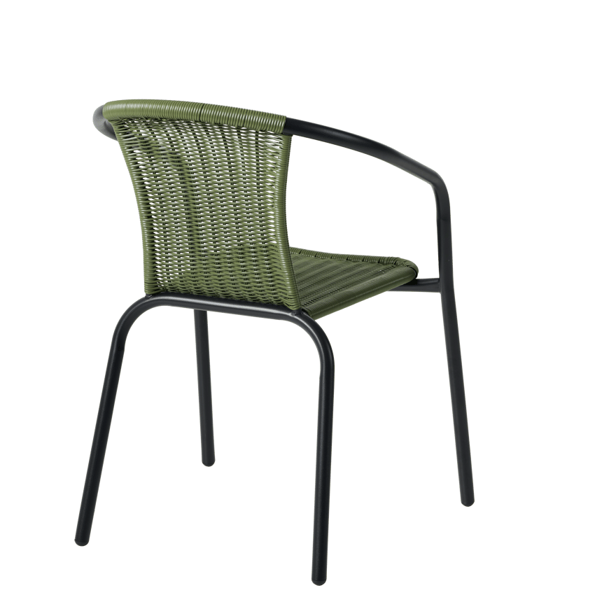 GERONA Stacking chair khaki - best price from Maltashopper.com CS689416