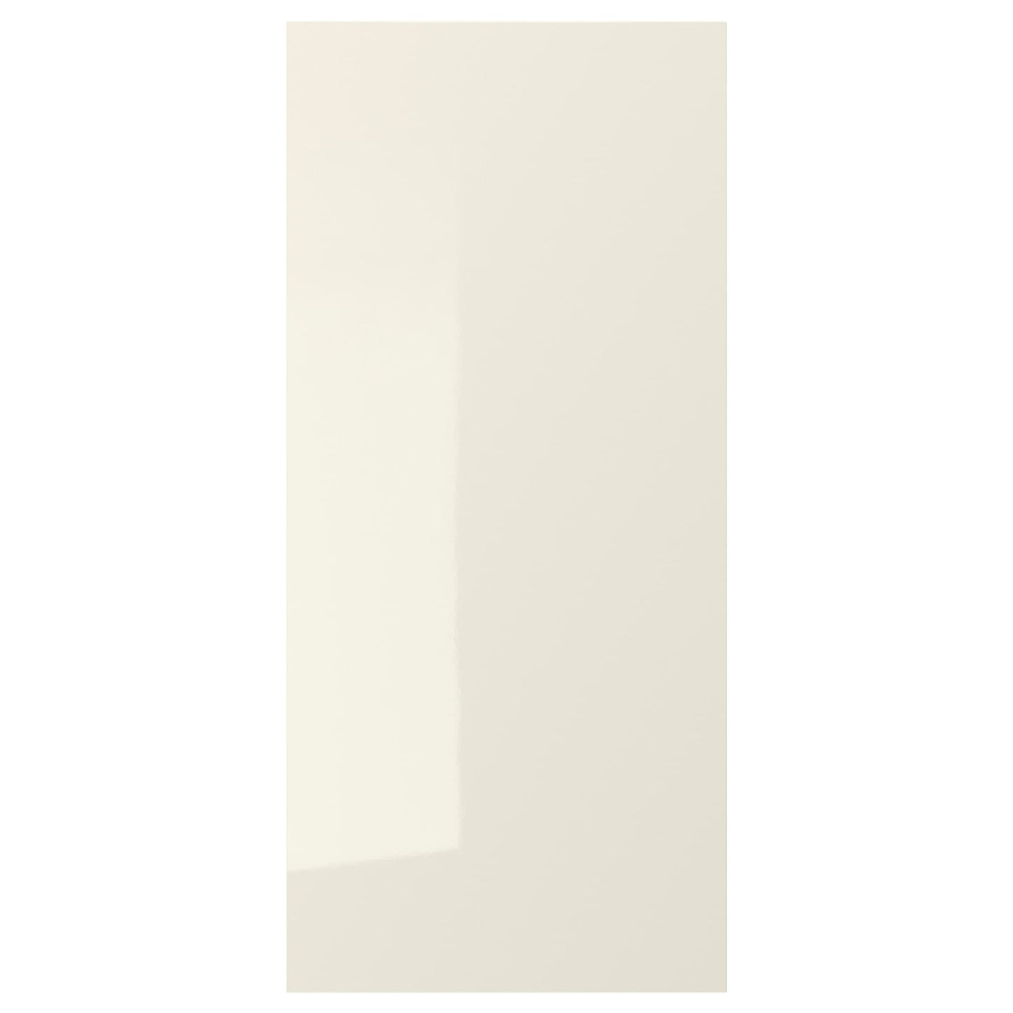 VOXTORP - Cover panel, high-gloss light beige, 39x106 cm - best price from Maltashopper.com 20321137