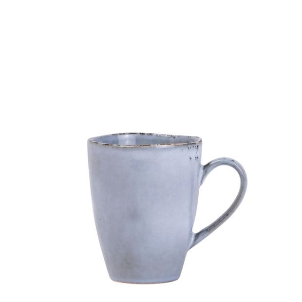 EARTH ICE Mug with light blue handle H 10,5 cm - Ø 8 cm - best price from Maltashopper.com CS618849